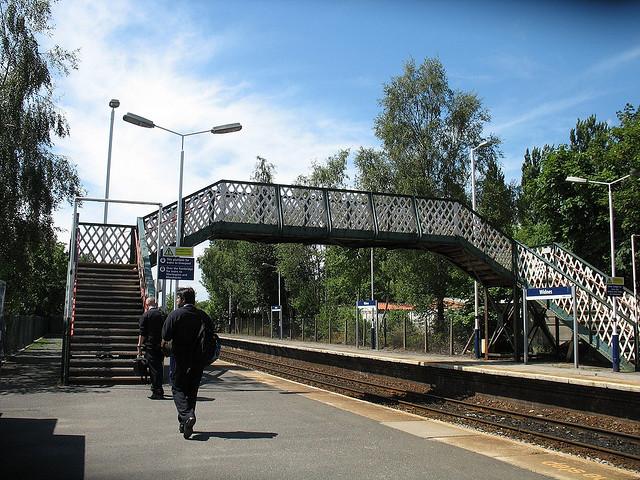 Widnes Train Station, Widnes, England