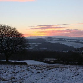 [1of4] Dusk over Barnsley, Christmas day 2010 - Phil Sheard