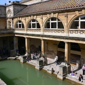 Roman Baths in Bath - heatheronhertravels