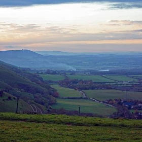 Brighton - Devil's Dyke at Dusk - Nov 2010  - Chanctonbury Ring - gareth1953