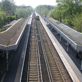 Class 377 arriving at Burgess Hill - Mr MPD