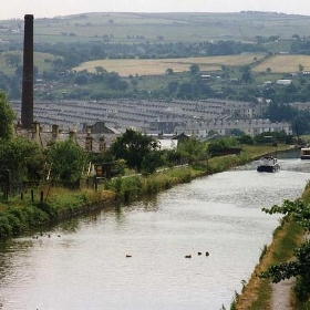 Burnley roofscape 1995. - sludgegulper