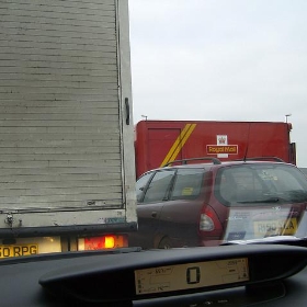 London Road - Queues for County Oak - Alan_D