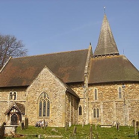 St Nicholas Church, Worth: south face - Mr MPD