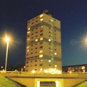 Night Tower Block - loumurphy