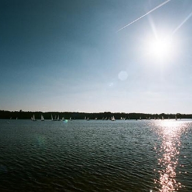 Sailing on Frensham Pond - Ed.ward