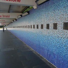 'Like The Back Of My Hand' by Strange Cargo Arts Company, Folkestone Central Station - Loz Flowers