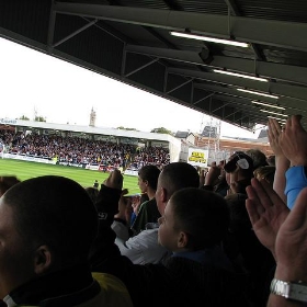 Hartlepool United v. Swindon Town at Victoria Park, Hartlepool - Whistling in the Dark