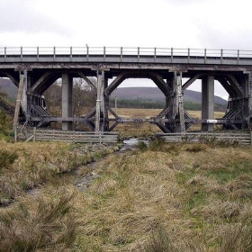 Aultnaslanach Railway Viaduct Moy Inverness Scotland - conner395