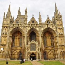 Front of Peterborough cathedral - Ben Sutherland