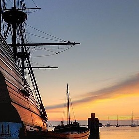 Sunrise beyond Mayflower the 2nd - joiseyshowaa