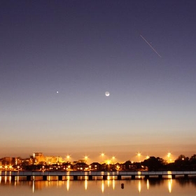 ISS over Poole Park - slideshow bob