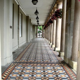 Pump Room Collonade. Leamington Spa - amandabhslater