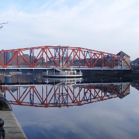 Bridge over Huron and Erie Basin.s - Pimlico Badger