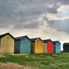 Beach Huts 1 - Mark Whale