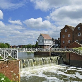 Abbey Mill Sluice Gate - Tewkesbury - Jayt74