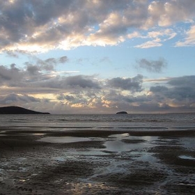 Weston-Super-Mare beach - crabchick