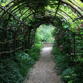 Flower arch in Winchester - jo-h