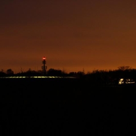 McLaren Formula 1 team factory/technical park at night - Ben Sutherland