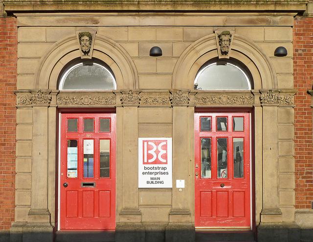 Two Red Doors