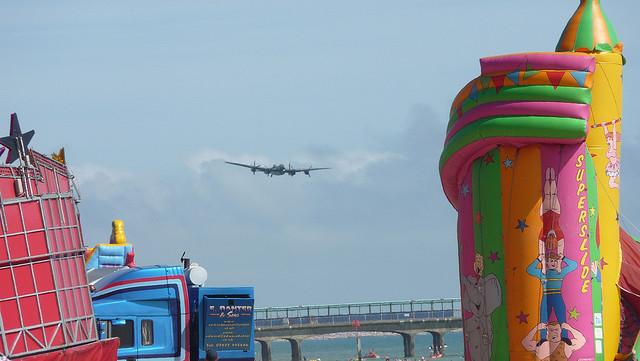 Battle of Britain Memorial Flight at Bournemouth Air Festival 2009