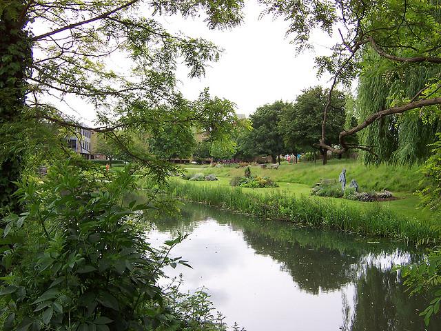 River at Bell Meadow & Sky Blue Pasture, Chelmsford, Essex