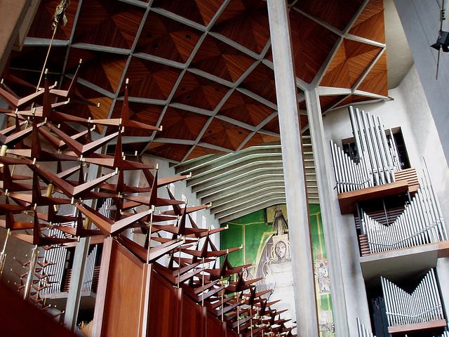 Coventry Cathedral Choir Tapestry and Organ