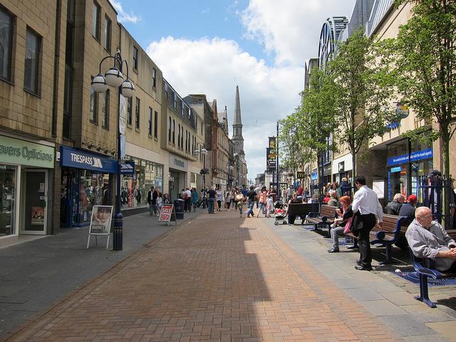 Dunfermline high street