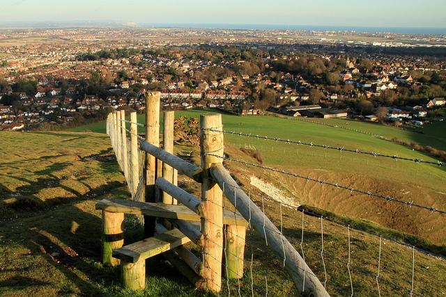 View East towards Eastbourne