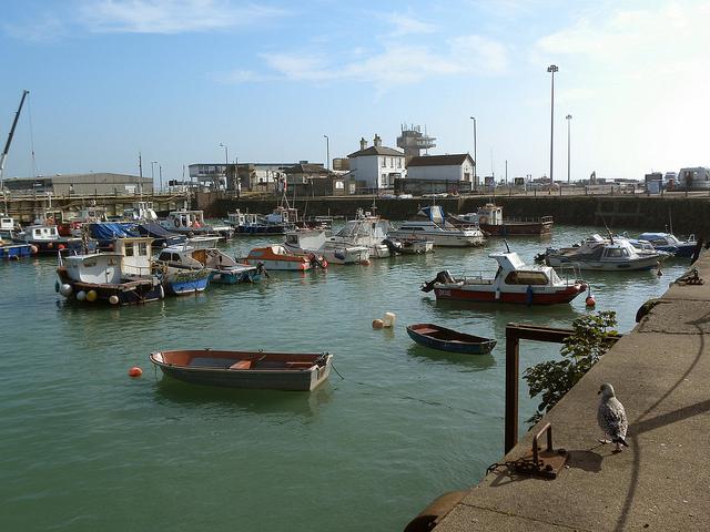 Folkestone marina
