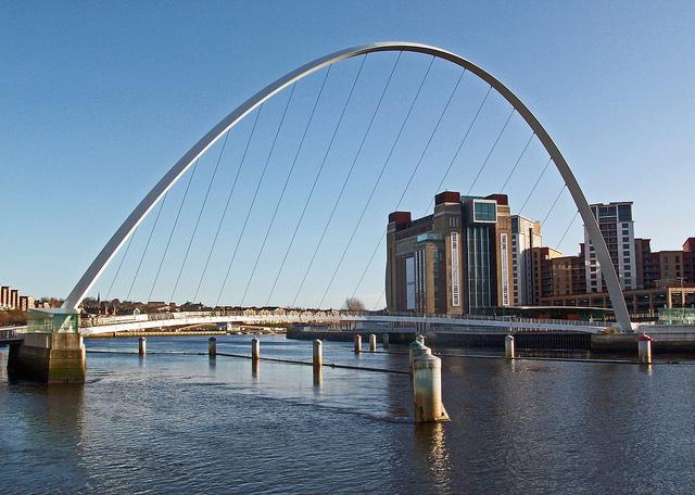 The Baltic, seen through Gateshead Millennium Eye