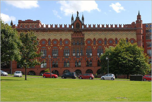L ancienne usine de tapis Templeton (Glasgow)