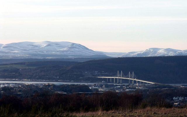 Ben Wyvis from Milton of Leys Inverness Scotland