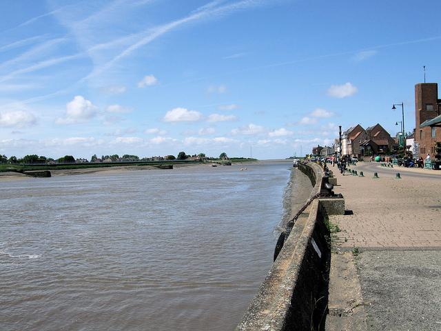 The River Great Ouse, King's Lynn, Norfolk.