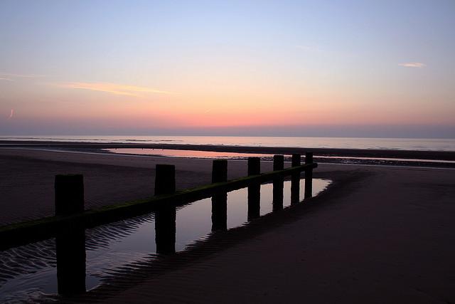 Sunset over the Irish Sea