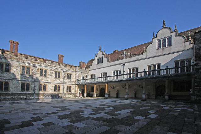 Knole inner courtyard