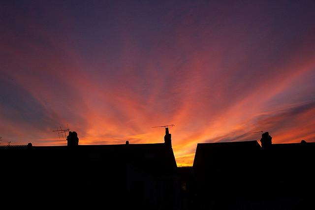 November Sunset, Watford