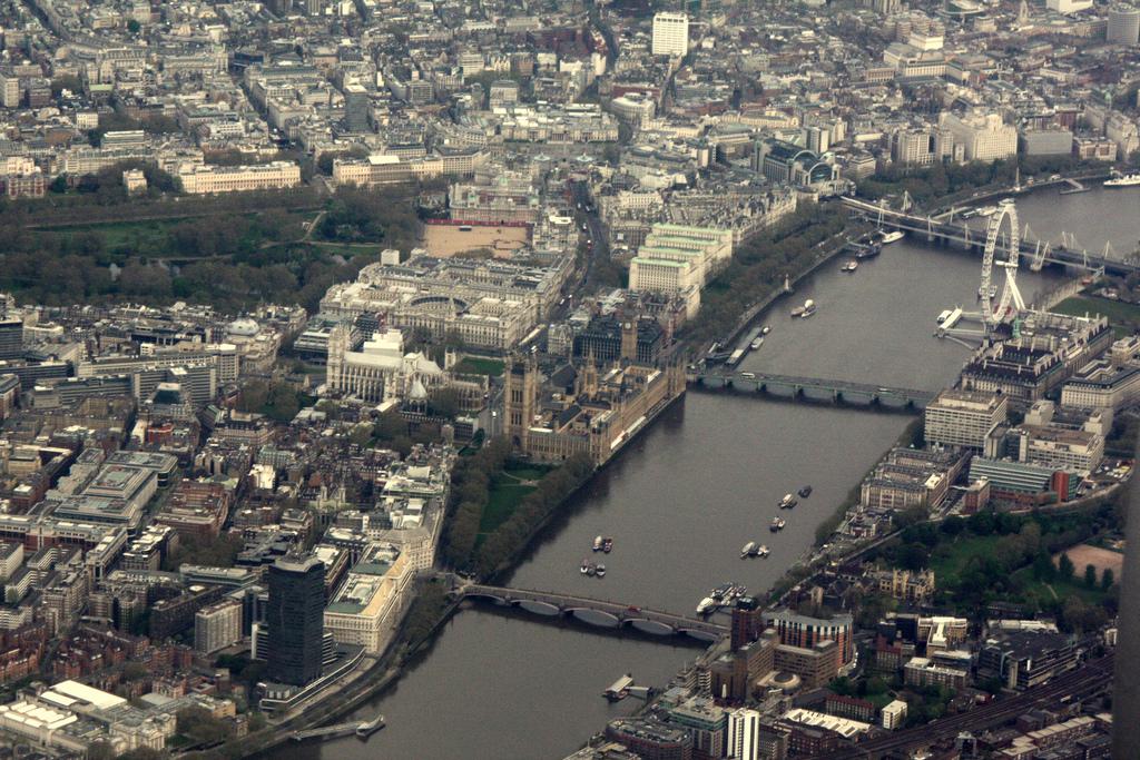 London from above