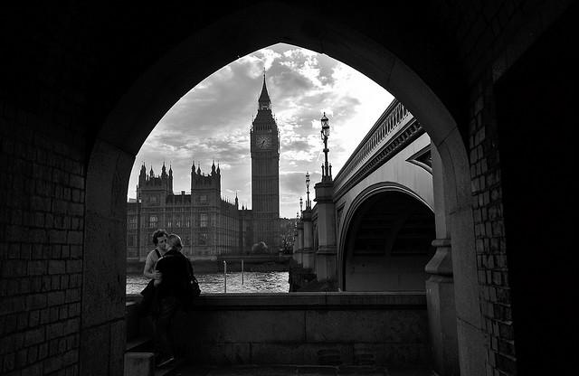 Westminster kiss