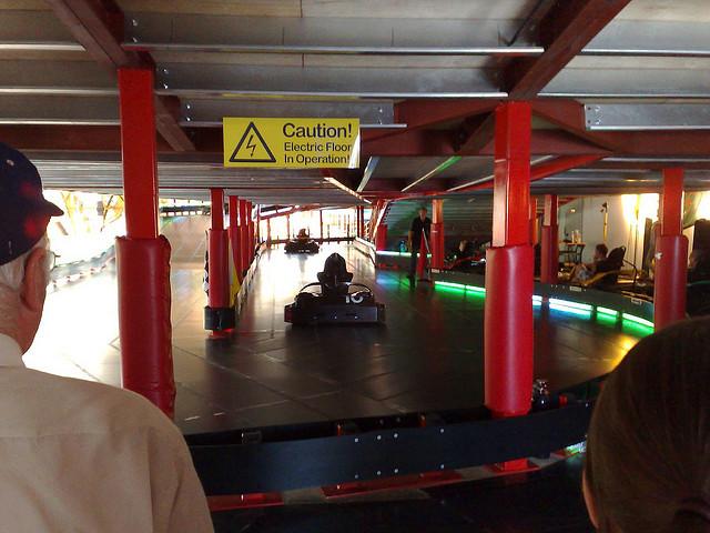 New Built Go-Kart Track on Weston Pier