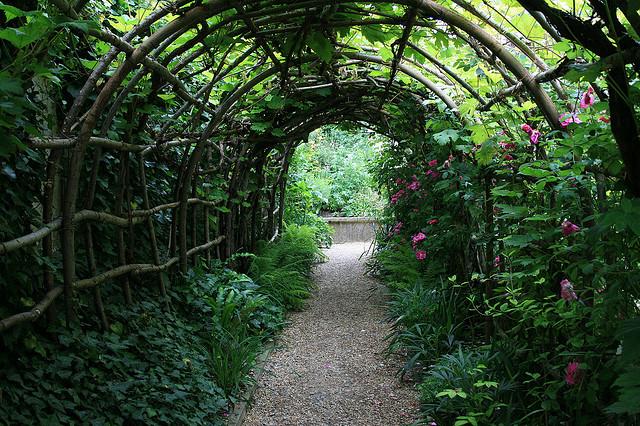 Flower arch in Winchester